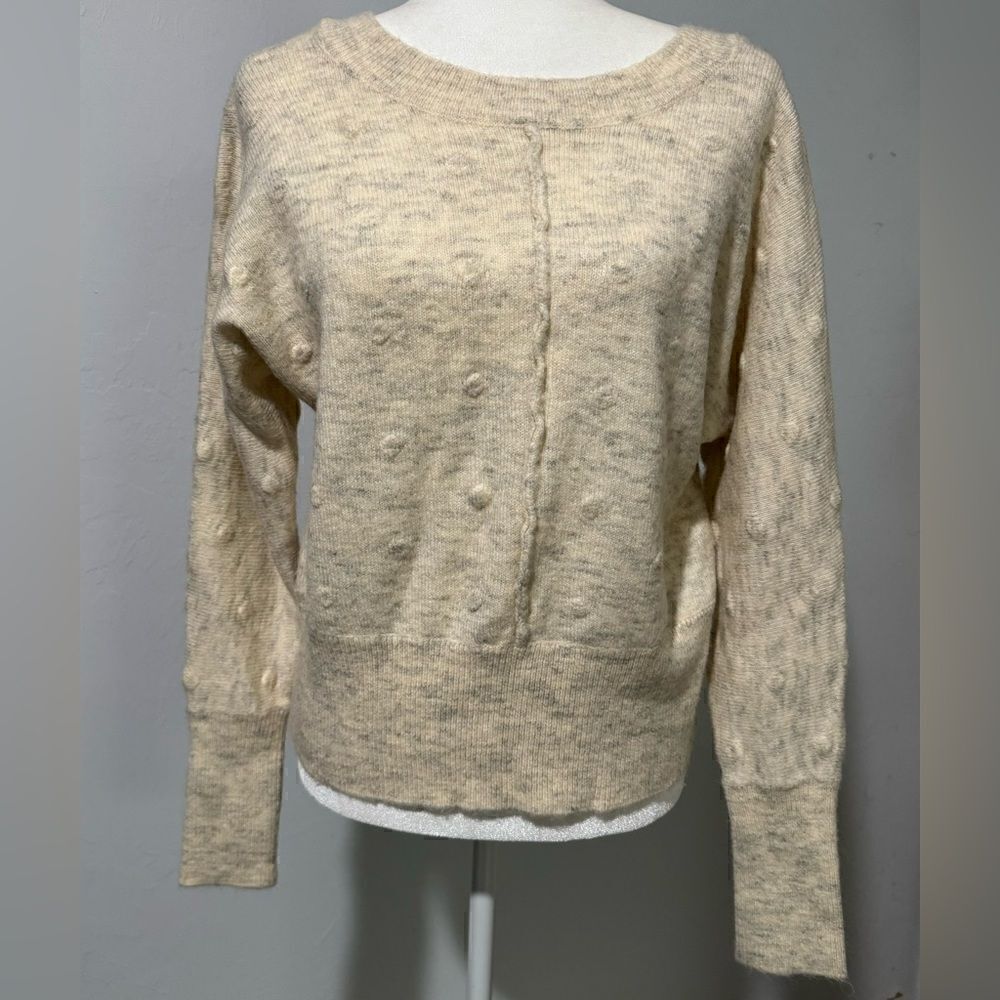 WilliamRast xs sweater Swiss dot cream alpaca blend